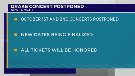drake concert nashville postponed